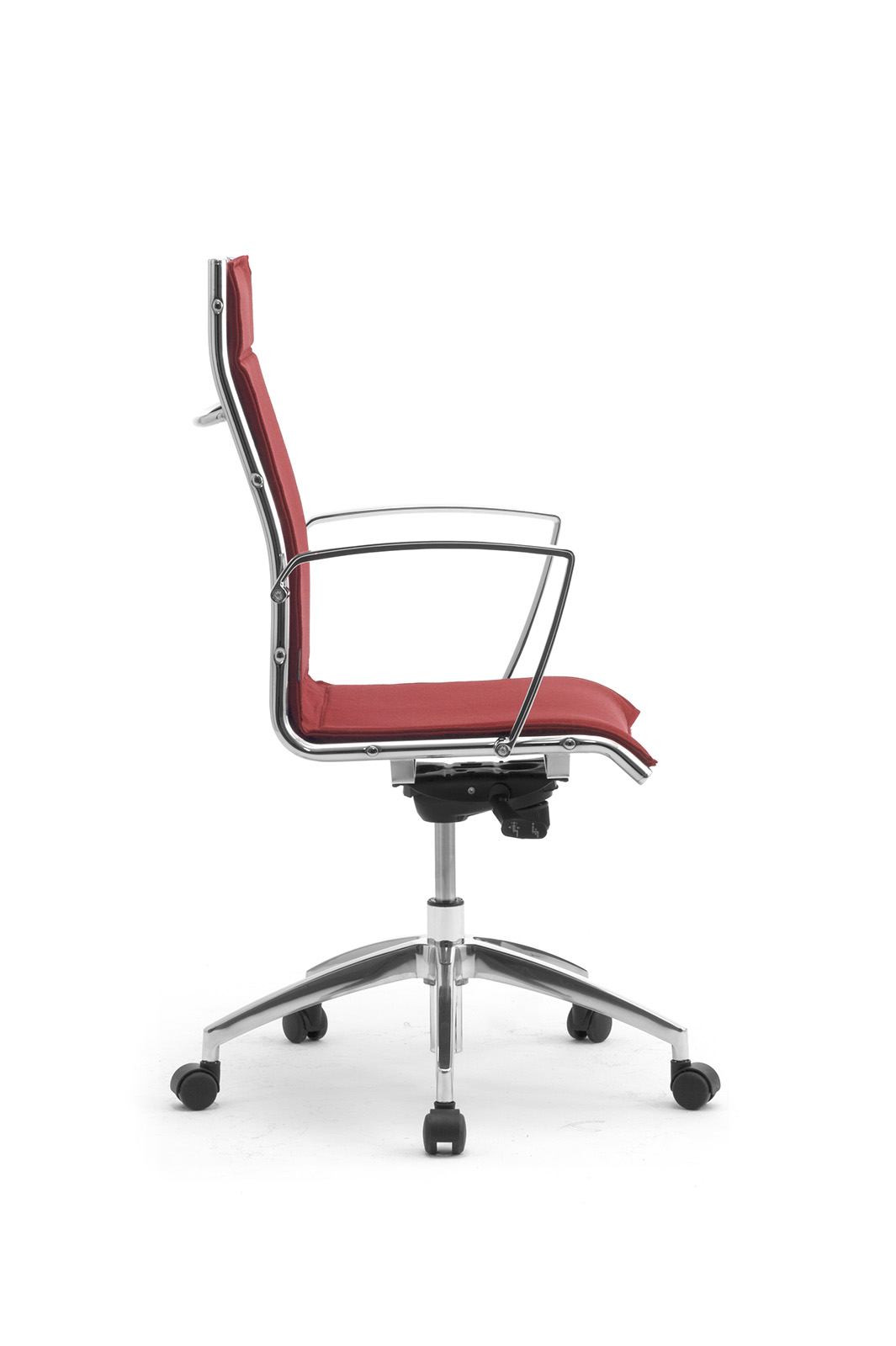 Sedia Direzionale Leyform mod. Origami LX (Alta) - Schienale e sedile imbottito (BRACCIOLI FISSI) - immagine 5