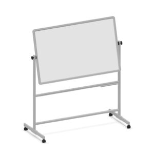 LAVAGNA A CAVALLETTO MAGNETICA QUADRIFOGLIO Linea EDUCATIONAL - Su ruote - Dim. in cm 150x100