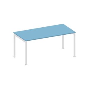 Cattedra QUADRIFOGLIO Linea EDUCATIONAL - Dim. in cm 160x80x75H Piano in melaminico SP. 25mm