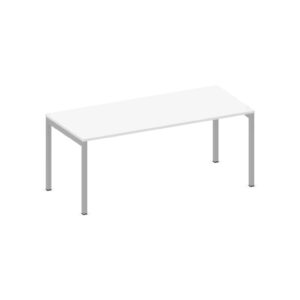 Cattedra QUADRIFOGLIO Linea EDUCATIONAL - Dim. in cm 180x80x75H Piano in melaminico SP. 25mm