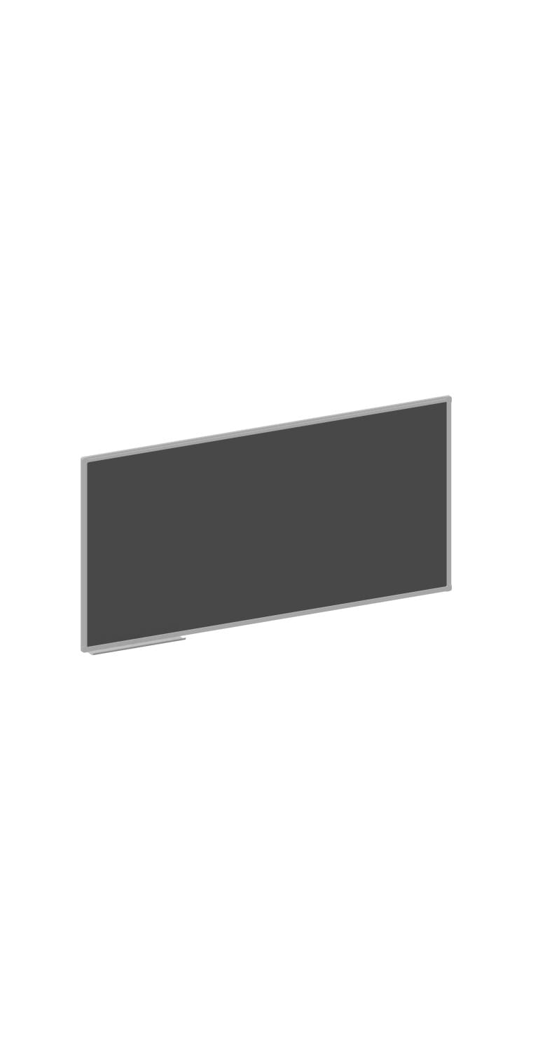 LAVAGNA A MURO MAGNETICA QUADRIFOGLIO Linea EDUCATIONAL - Dim. in cm 200x120 - immagine 3