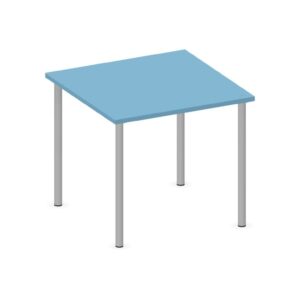 Tavolo quadrato QUADRIFOGLIO Linea EDUCATIONAL - Dim. in cm 80X80X71 cm Piano in melaminico SP. 25mm - (SENZA TELAIO)