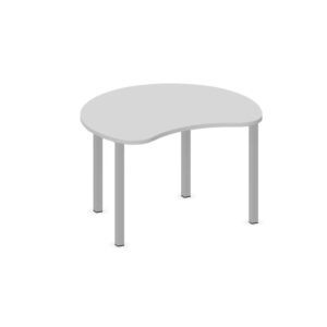 Tavolo Spicchio QUADRIFOGLIO Linea EDUCATIONAL - Dim. in cm 100x81x64h - Piano in melaminico sp. 25 mm - Gamba Quadrata (SENZA TELAIO)